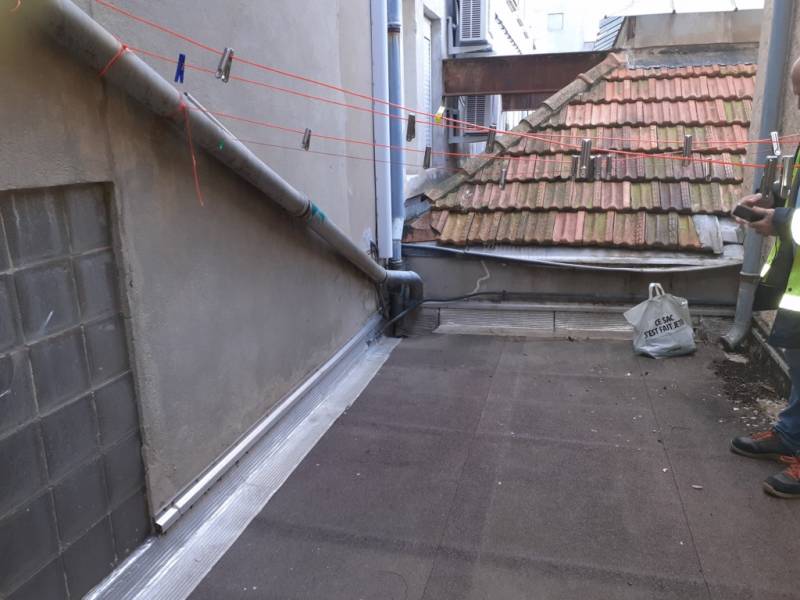 fuite par infiltration sur un cabinet médical à Hyères à côté de Toulon Var