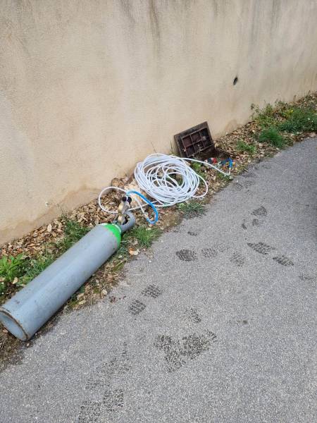 Détection de fuite sur canalisation enterrée sur 300ml dans un jardin à Carcès à côté de Brignoles Var