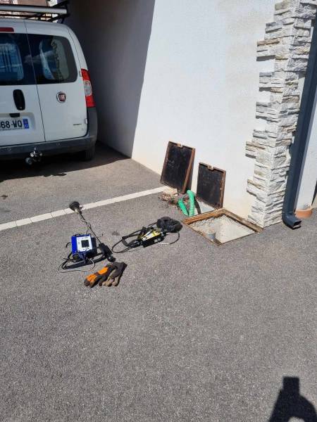 localisation du gaz dans un regard