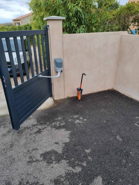 situation de la fuite sous enrobé