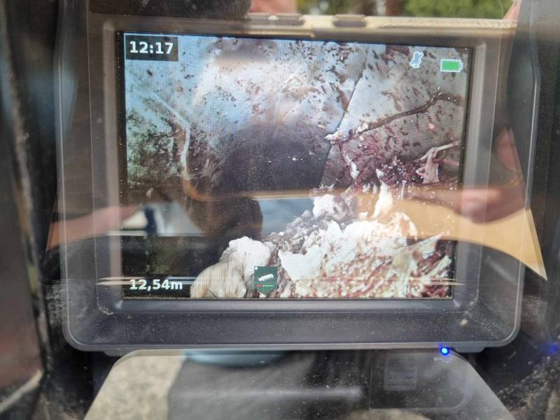 Identifier les défauts sur le branchement d’assainissement d’une villa suite à un bouchon à Hyères à côté de Toulon Var