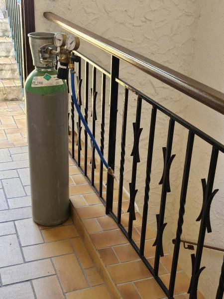 recherche au gaz traceur