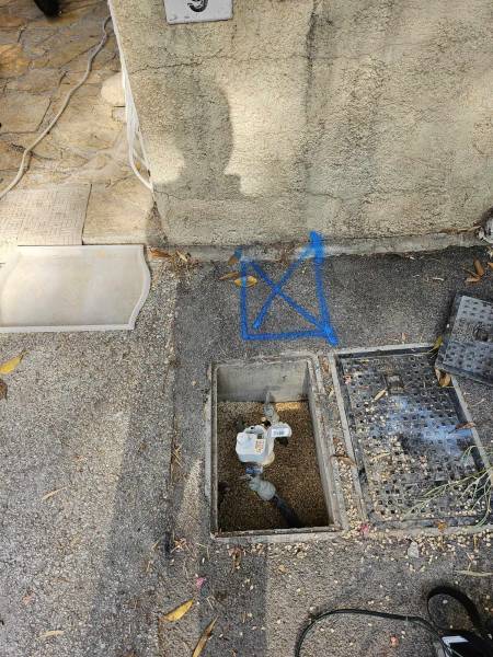 marquage de la fuite