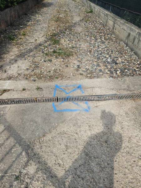 emplacement tracé de la seconde fuite