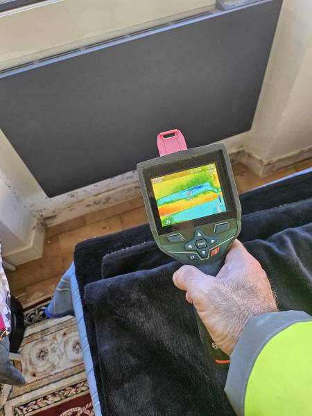 contrôle par caméra thermique