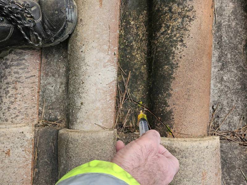 injection de colorant