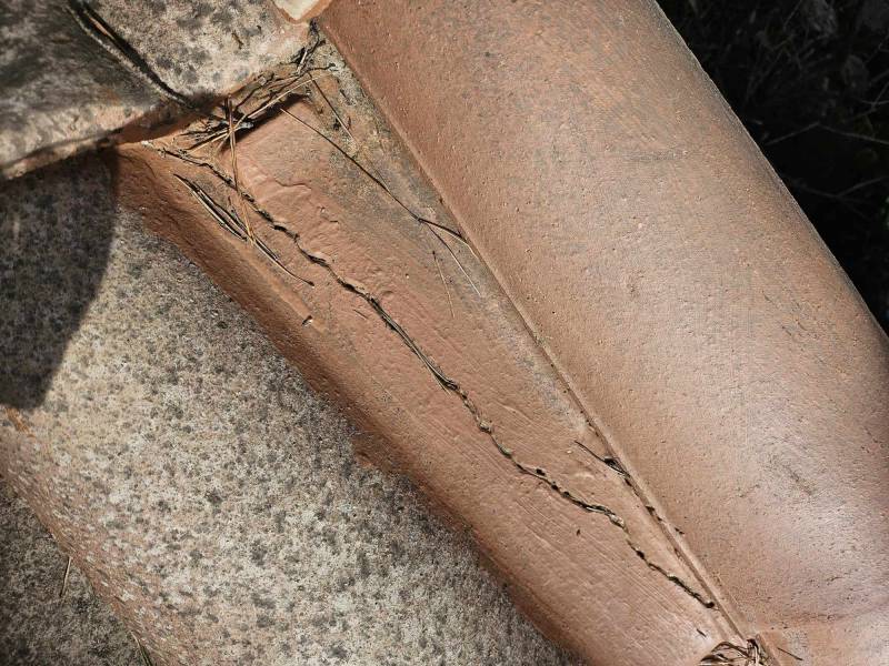 un défaut noté  sur une ancienne réparation