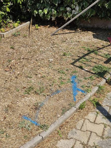 Positionnement de la fuite détectée à la Roquebrussanne près de Brignoles et Toulon dans le var